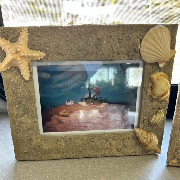 Sea Shell Picture Frames - Picture 2 of 5